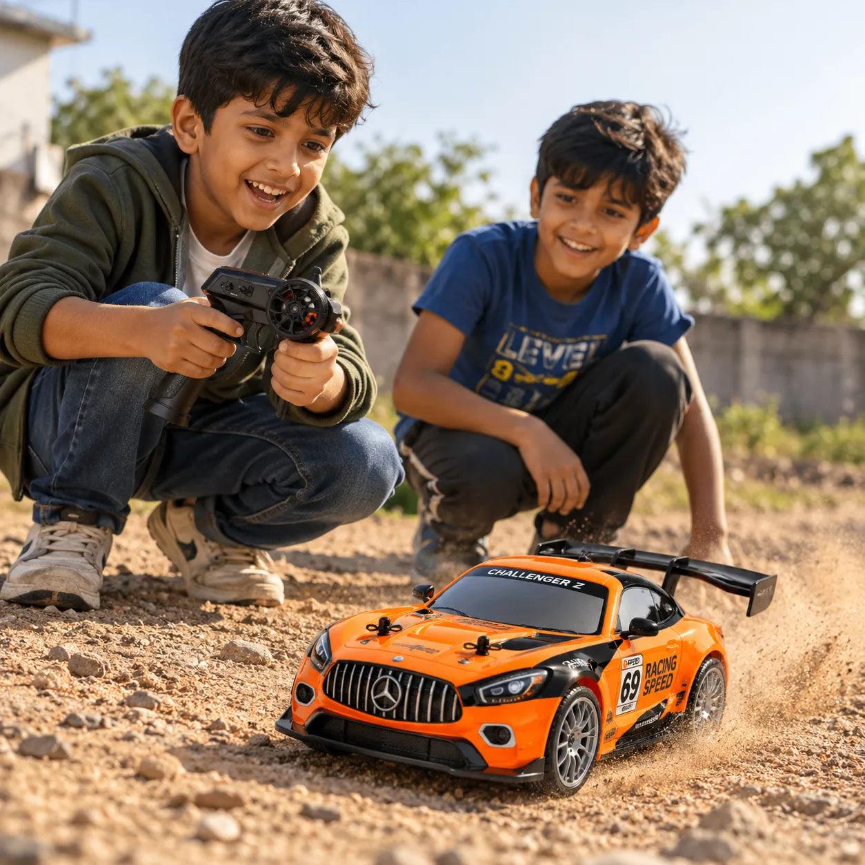 TrailRage™ 4WD RC Racer – 1:18 Scale High-Speed DriftRacing Car