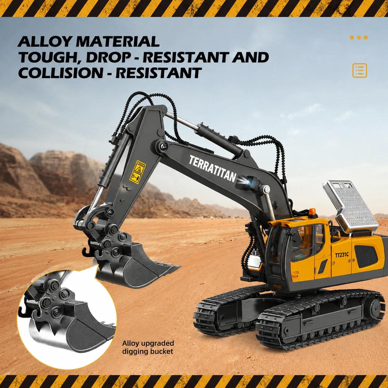 ZygoPlay TerraTitan™ RC Excavator - 1:20