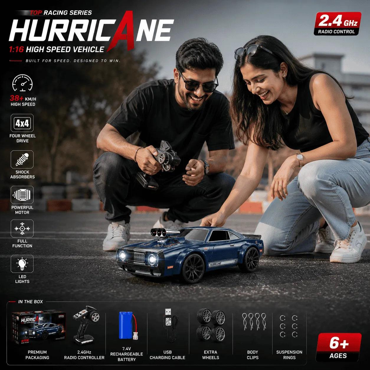 HURRICANE 1:16 4WD High-Speed RC Car