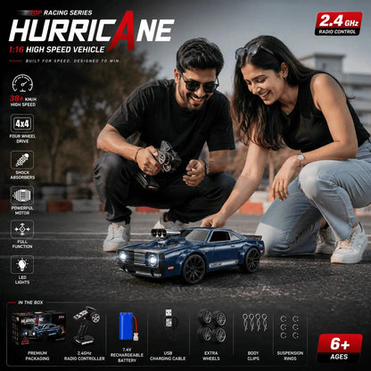 HURRICANE 1:16 4WD High-Speed RC Car