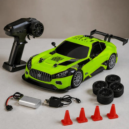 TrailRage™ 4WD RC Racer – 1:18 Scale High-Speed DriftRacing Car