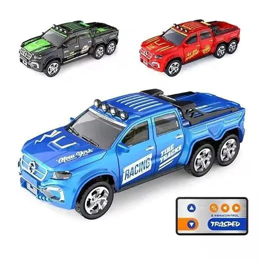 TrailBlazer™ RC Pickup Truck with Camper - Adventure starts behind the wheel! 🏕️