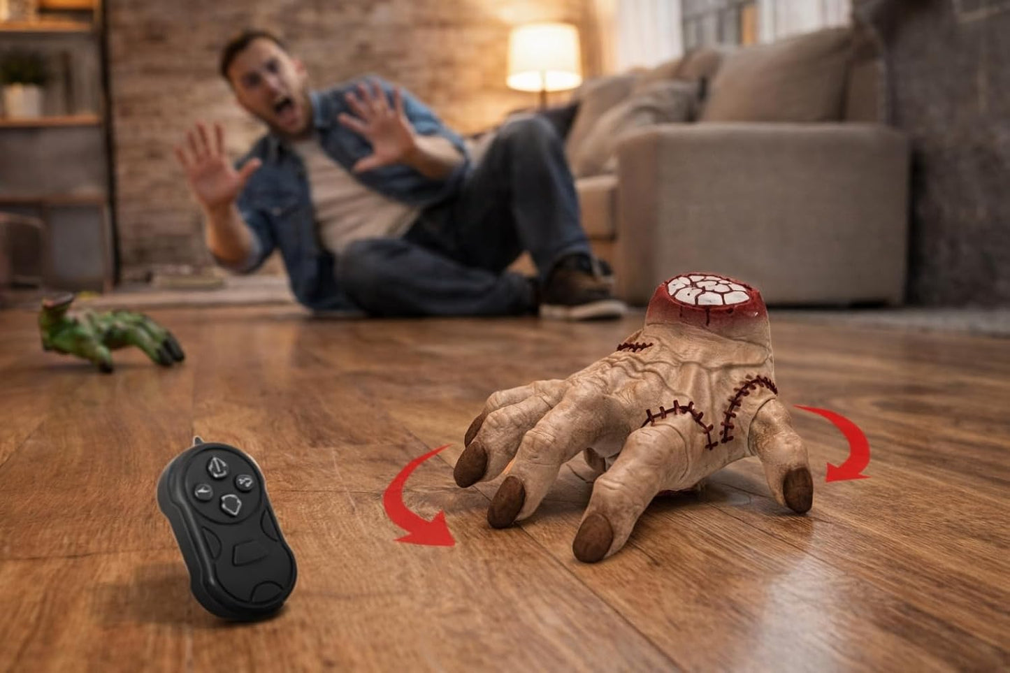 CreepyClaw RC Monster Hand - A creepy little hand with a mind of its own!