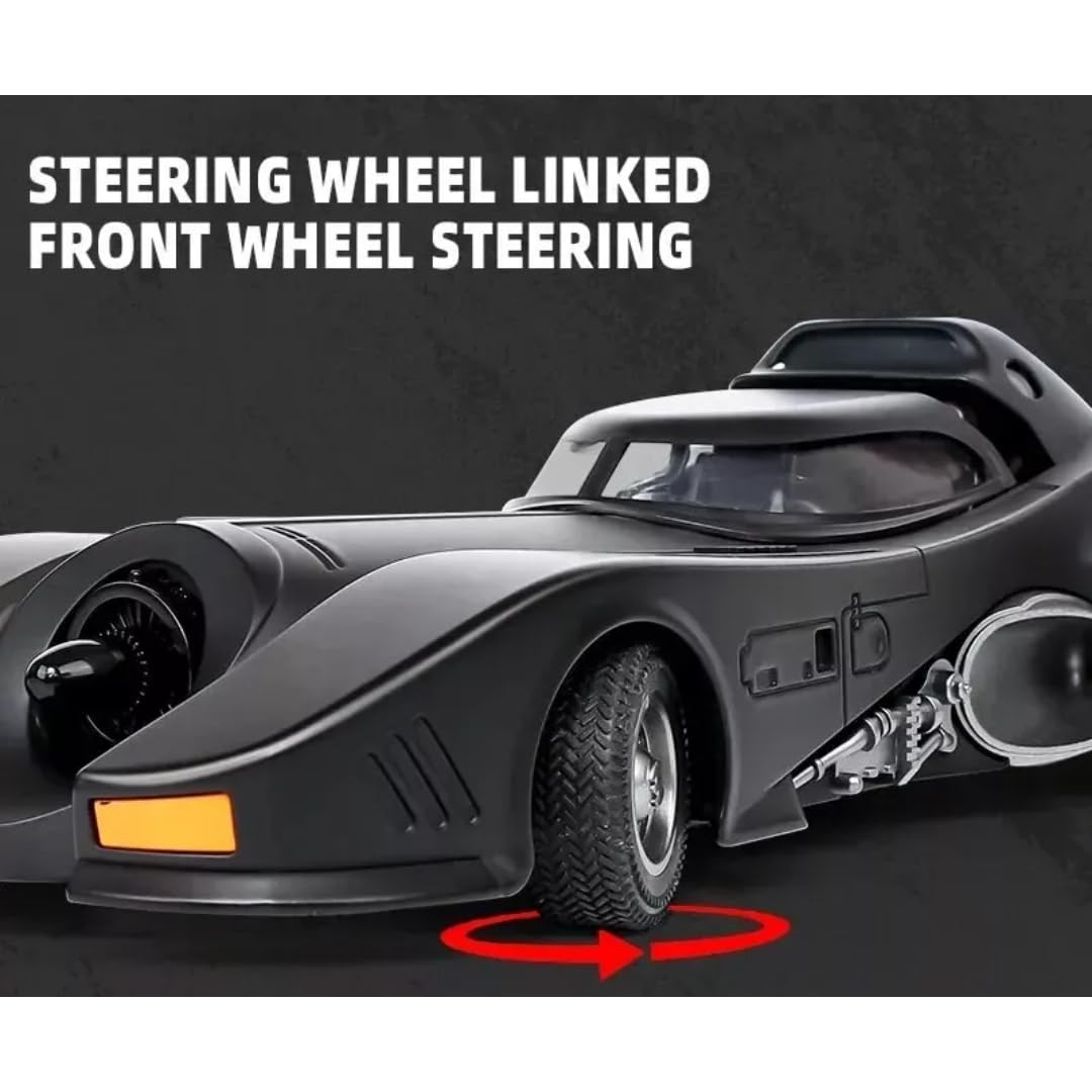 Batman Die-Cast Car – Smoke & Sound 1:24 Scale