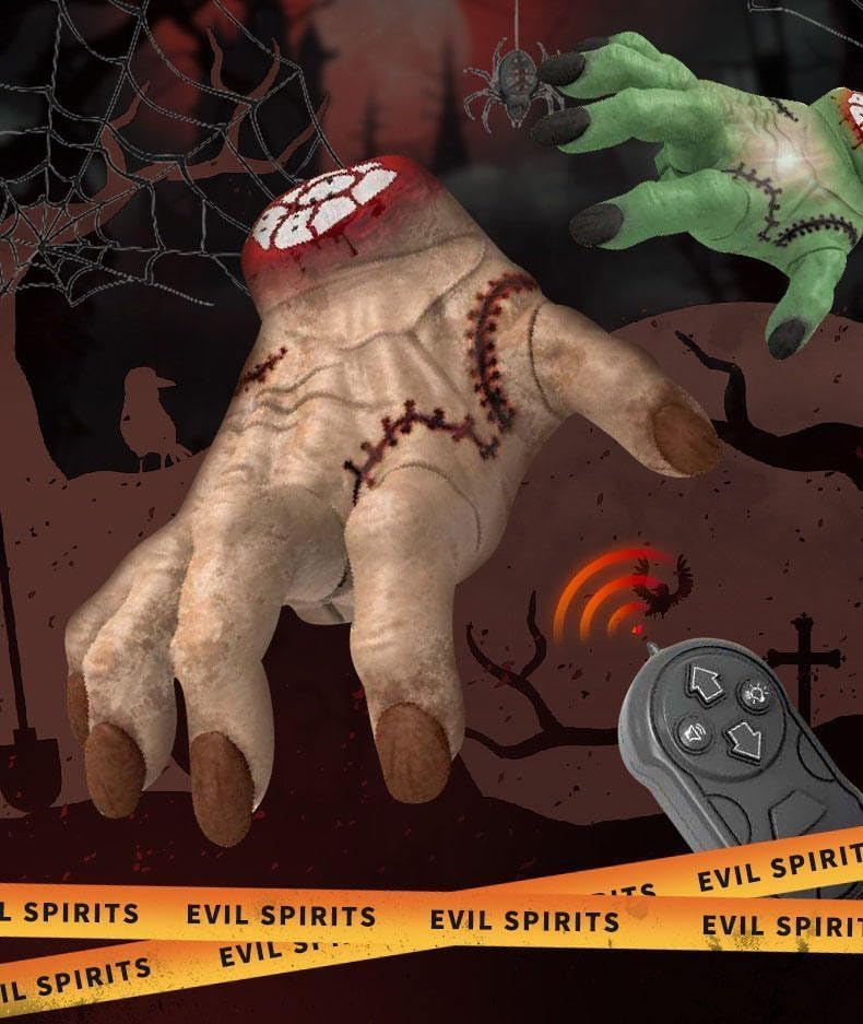 CreepyClaw RC Monster Hand - A creepy little hand with a mind of its own!