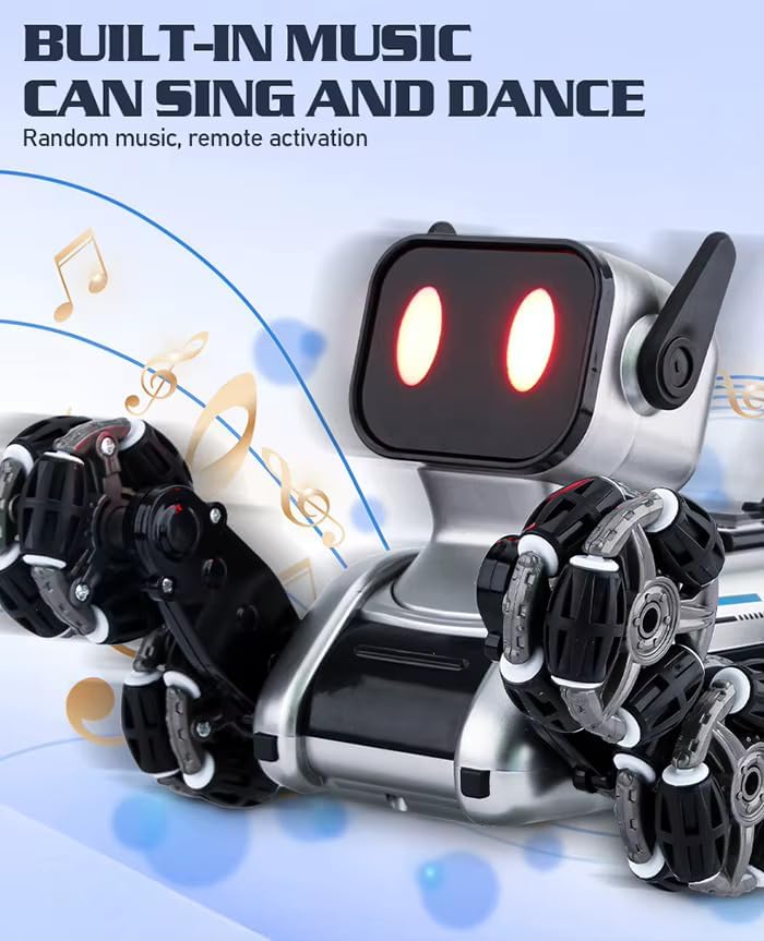 RoboPaw RC Robot Dog – Interactive Remote & Gesture Controlled Toy