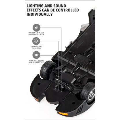 Batman Die-Cast Car – Smoke & Sound 1:24 Scale