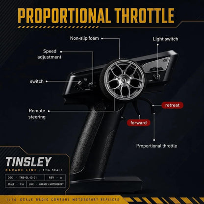 TrailRage™ 4WD RC Racer – 1:18 Scale High-Speed DriftRacing Car