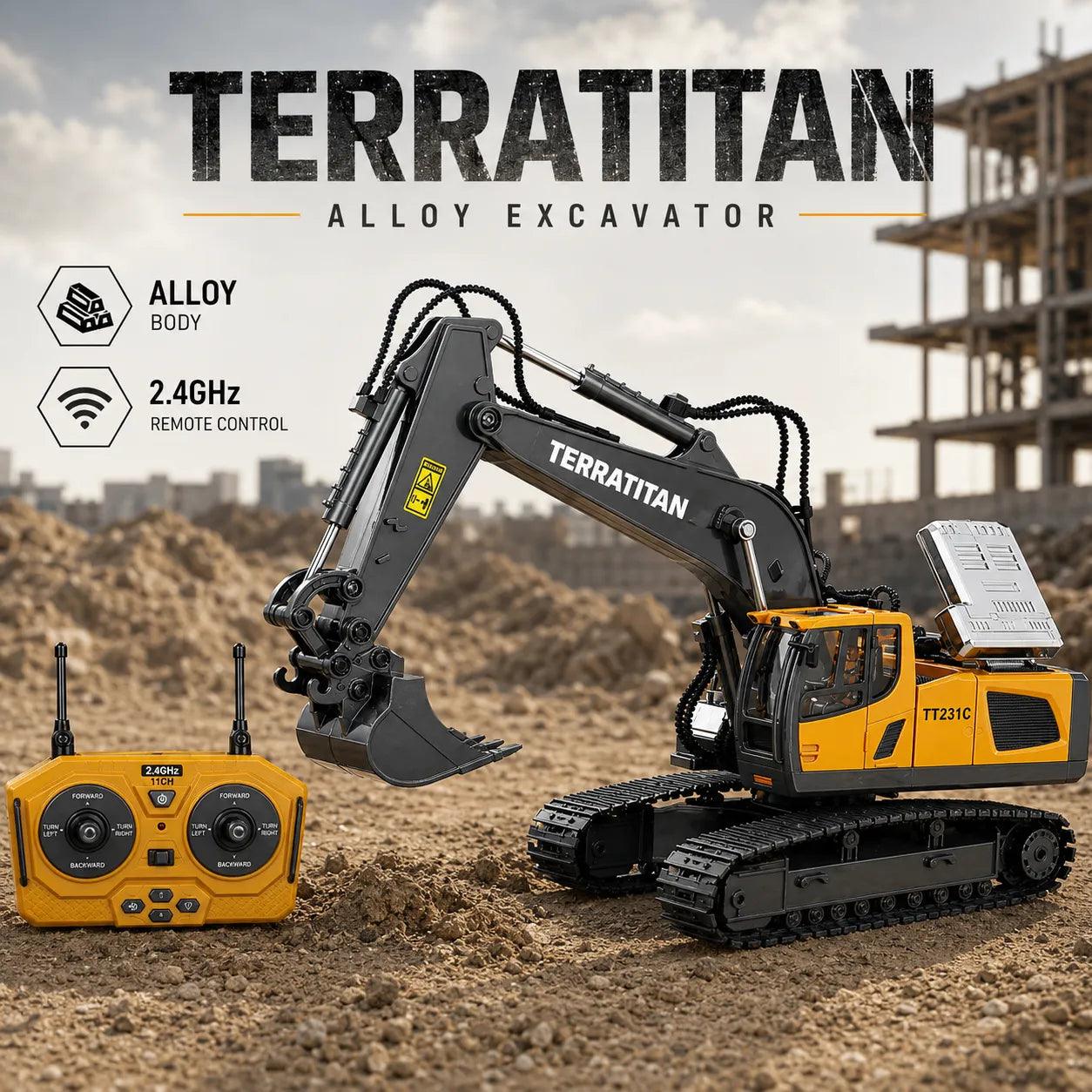 ZygoPlay TerraTitan™ RC Excavator - 1:20