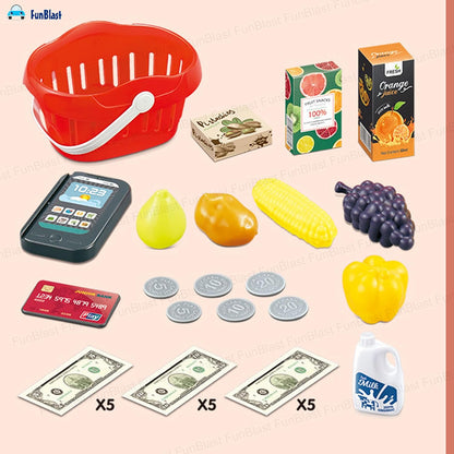 ShopSmart 2-in-1 Supermarket Playset