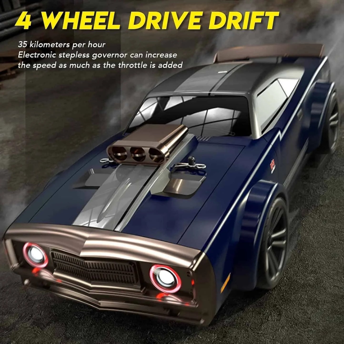 HURRICANE 1:16 4WD High-Speed RC Car