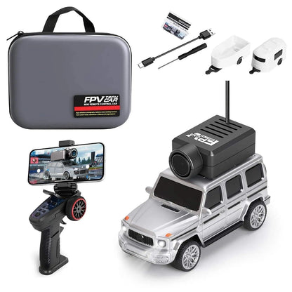 CamCruise™ 1:64 Mini Remote Camera Car – Drive. Capture. Play.