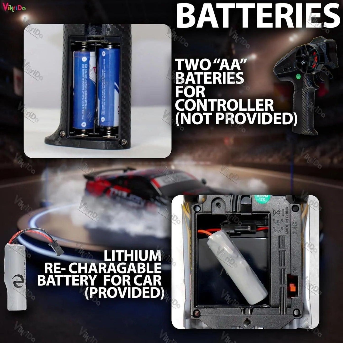 TrailRage™ 4WD RC Racer – 1:18 Scale High-Speed DriftRacing Car