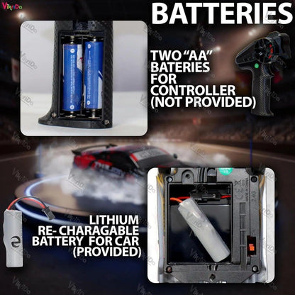 TrailRage™ 4WD RC Racer – 1:18 Scale High-Speed DriftRacing Car