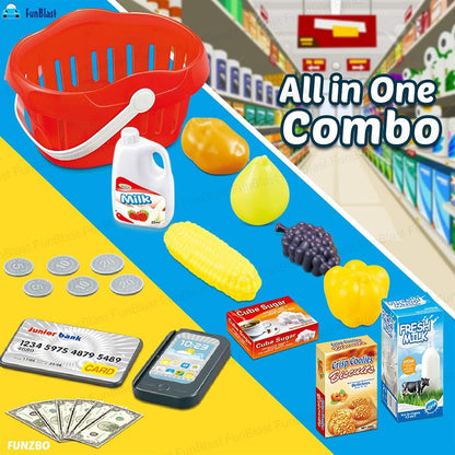 ShopSmart 2-in-1 Supermarket Playset