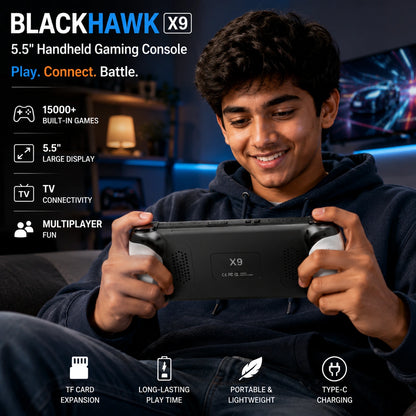 BlackHawk X9™ – 15,000+ Games Retro Gaming Console