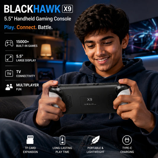 BlackHawk X9™ – 15,000+ Games Retro Gaming Console