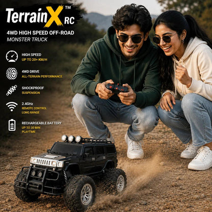 TerrainX™ RC - Off road Rechargeable Remote Control Car
