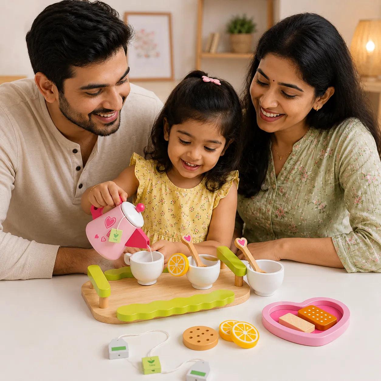ZygoPlay LittleChef™ Wooden Tea Party Set