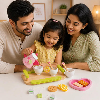 ZygoPlay LittleChef™ Wooden Tea Party Set