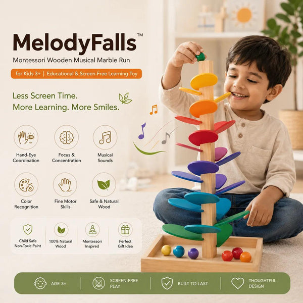 ZygoPlay MelodyFalls™ Wooden Music Tree