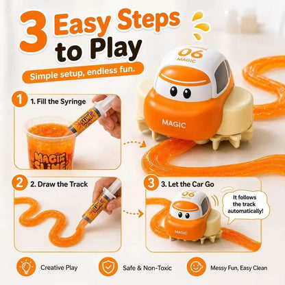 SlimeRacer™ – Slime Track Rechargeable Car
