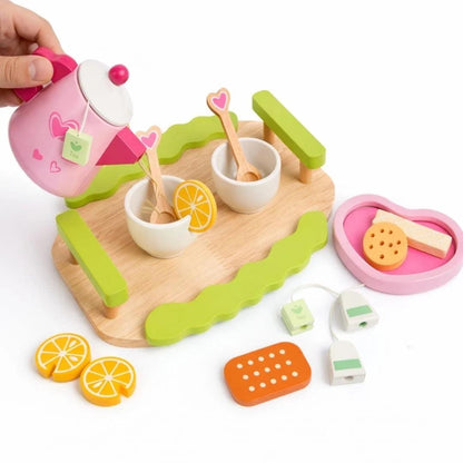 ZygoPlay LittleChef™ Wooden Tea Party Set
