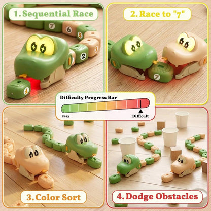 ZygoPlay GrowSnake™ Interactive RC Toy - 2 Player Set